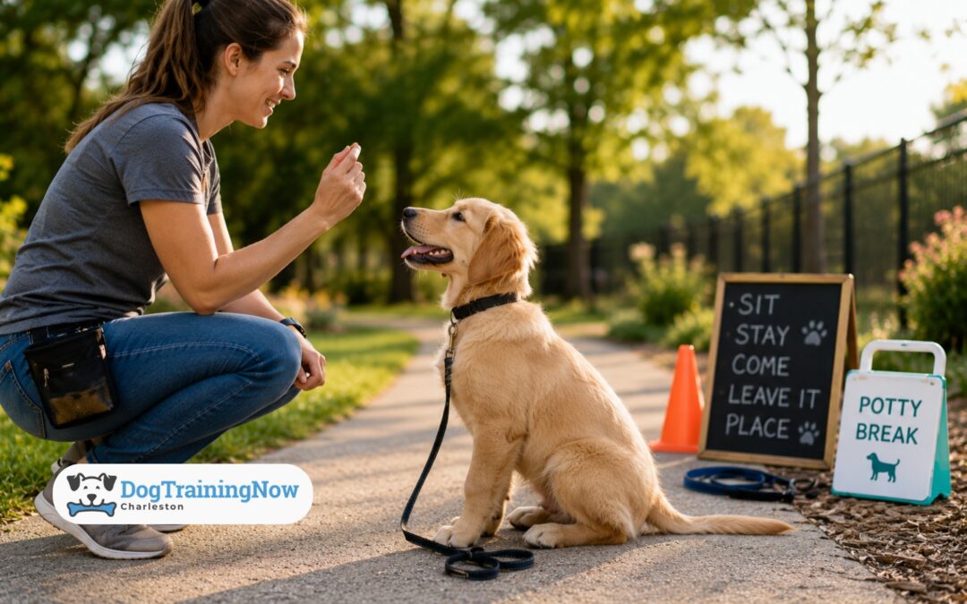 Tackling Potty Training, Leash Training, and Basic Commands as Summer Winds Down