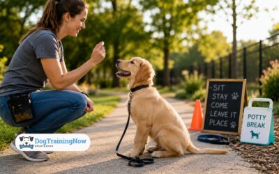 Tackling Potty Training, Leash Training, and Basic Commands as Summer Winds Down